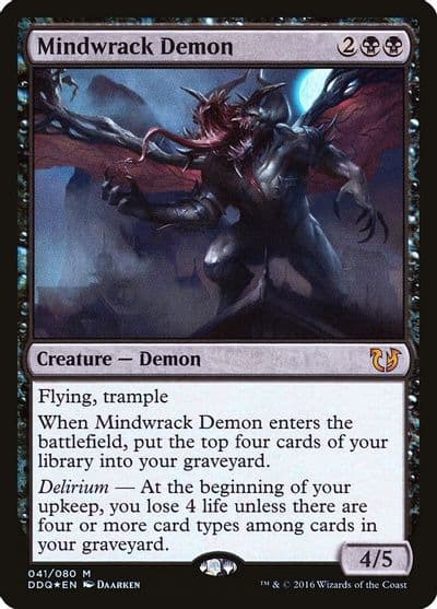 Mindwrack Demon Duel Decks: Blessed vs. Cursed Magic card