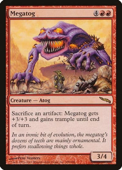 Megatog Mirrodin Magic card