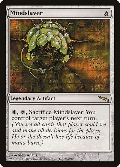 Mindslaver Mirrodin Magic card
