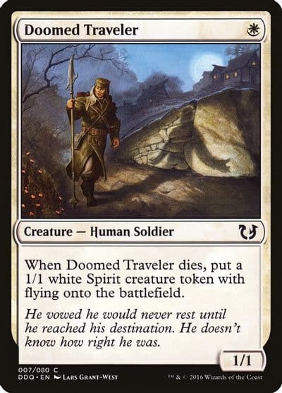 Doomed Traveler Duel Decks: Blessed vs. Cursed Magic card