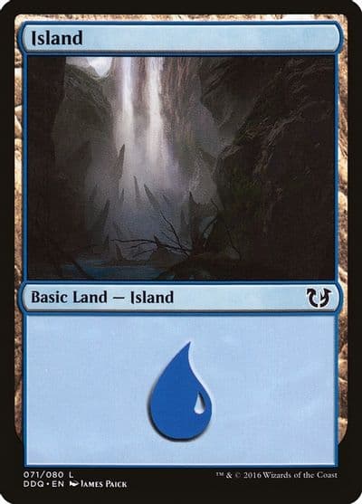 Island 071 Duel Decks: Blessed vs. Cursed Magic card