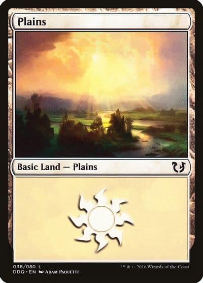 Plains 038 Duel Decks: Blessed vs. Cursed Magic card