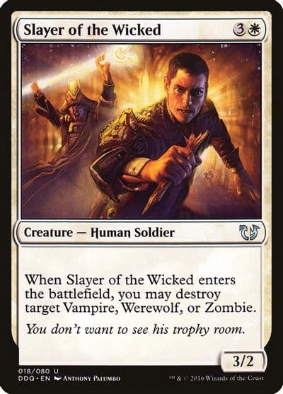 Slayer of the Wicked Duel Decks: Blessed vs. Cursed Magic card