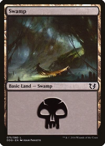 Swamp 075 Duel Decks: Blessed vs. Cursed Magic card