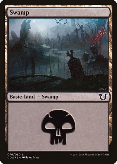 Swamp 076 Duel Decks: Blessed vs. Cursed Magic card