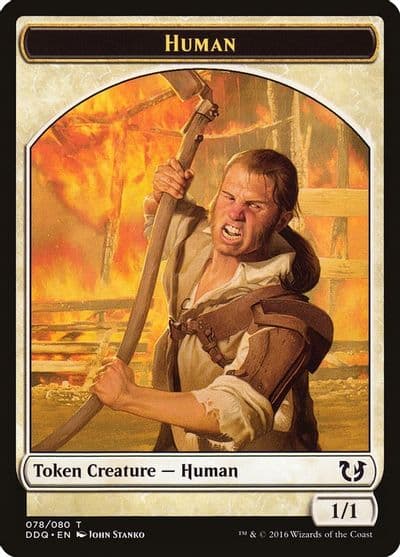 Human Token Duel Decks: Blessed vs. Cursed Magic card