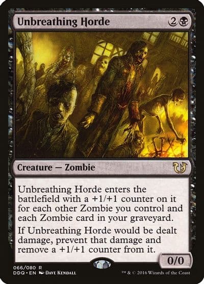 Unbreathing Horde Duel Decks: Blessed vs. Cursed Magic card