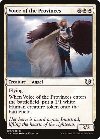 Voice of the Provinces Duel Decks: Blessed vs. Cursed Magic card