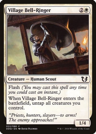 Village Bell Ringer Duel Decks: Blessed vs. Cursed Magic card