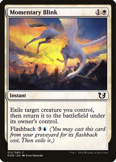 Momentary Blink Duel Decks: Blessed vs. Cursed Magic card