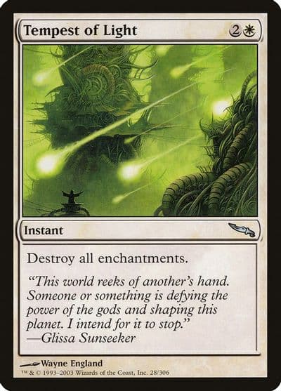 Tempest of Light Mirrodin Magic card
