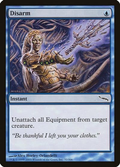 Disarm Mirrodin Magic card