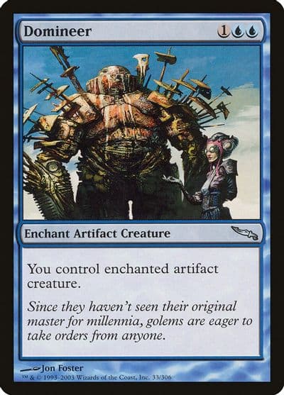 Domineer Mirrodin Magic card