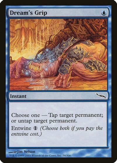Dreams Grip Mirrodin Magic card