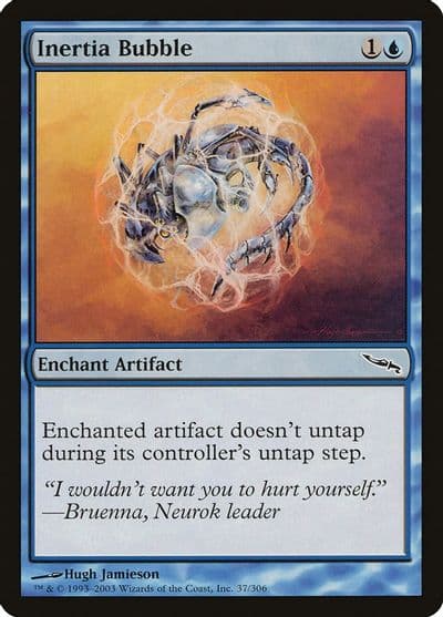 Inertia Bubble Mirrodin Magic card