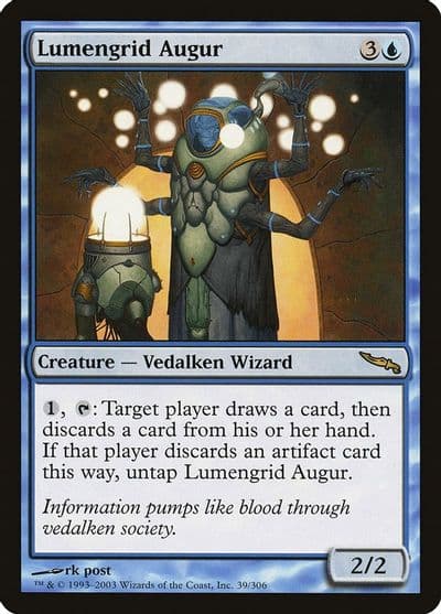 Lumengrid Augur Mirrodin Magic card