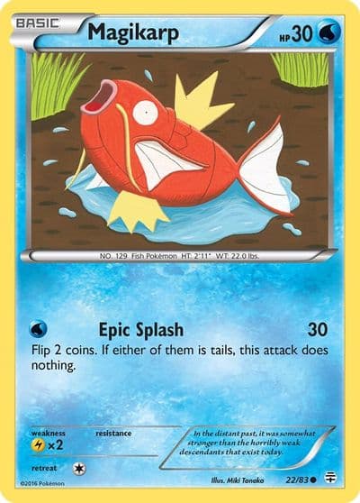 Magikarp Generations Pokemon card