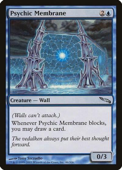 Psychic Membrane Mirrodin Magic card