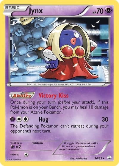 Jynx Generations Pokemon card