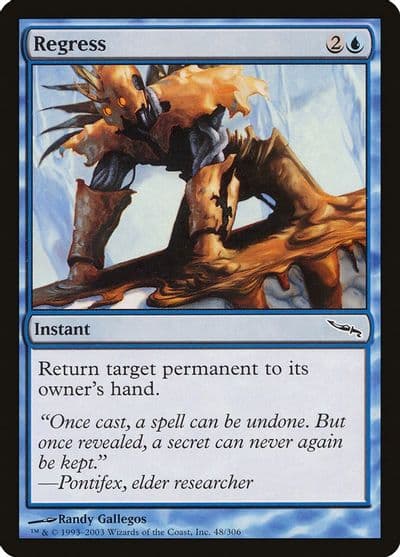 Regress Mirrodin Magic card