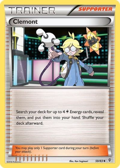 Clemont Generations Pokemon card