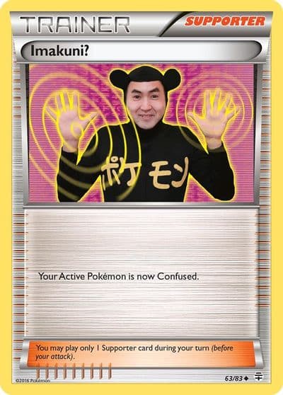 Imakuni? Generations Pokemon card