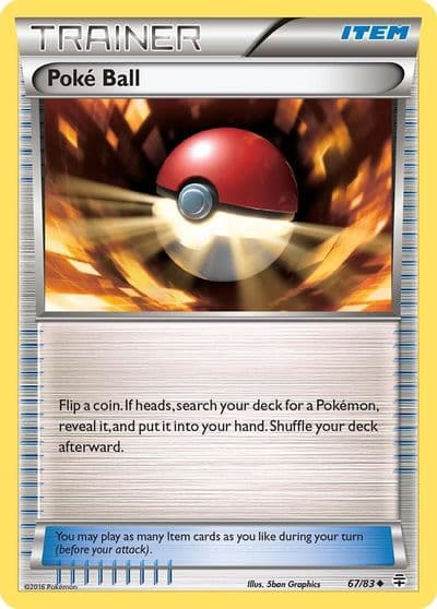 Poke Ball Generations Pokemon card