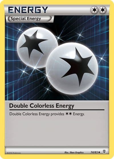 Double Colorless Energy Generations Pokemon card