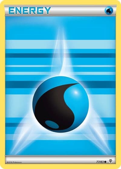 Water Energy Generations Pokemon card