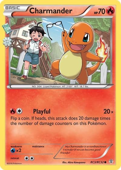 Charmander Generations: Radiant Collection Pokemon card