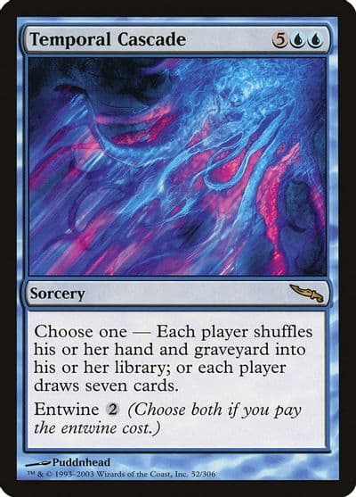 Temporal Cascade Mirrodin Magic card