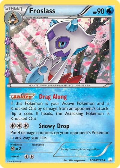 Froslass Generations: Radiant Collection Pokemon card
