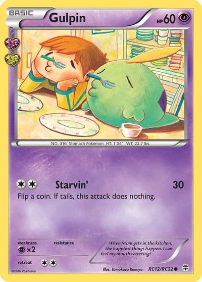 Gulpin Generations: Radiant Collection Pokemon card