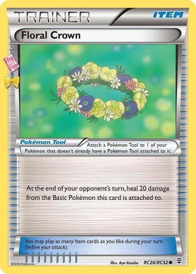 Floral Crown Generations: Radiant Collection Pokemon card