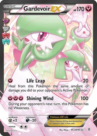 Gardevoir EX (Full Art) Generations: Radiant Collection Pokemon card