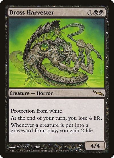 Dross Harvester Mirrodin Magic card