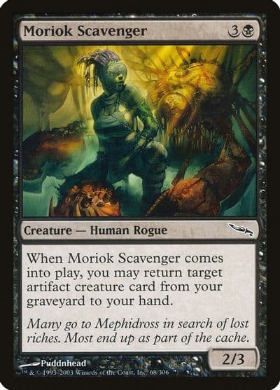 Moriok Scavenger Mirrodin Magic card