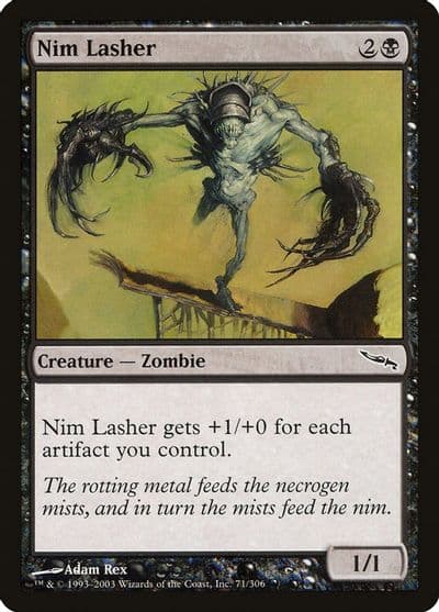 Nim Lasher Mirrodin Magic card