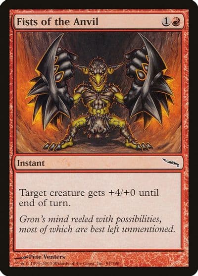 Fists of the Anvil Mirrodin Magic card
