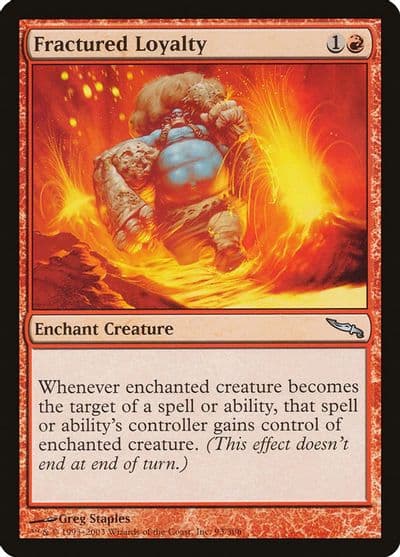 Fractured Loyalty Mirrodin Magic card