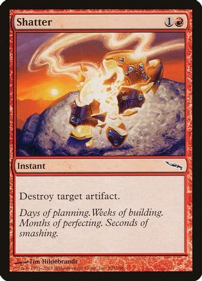 Shatter Mirrodin Magic card