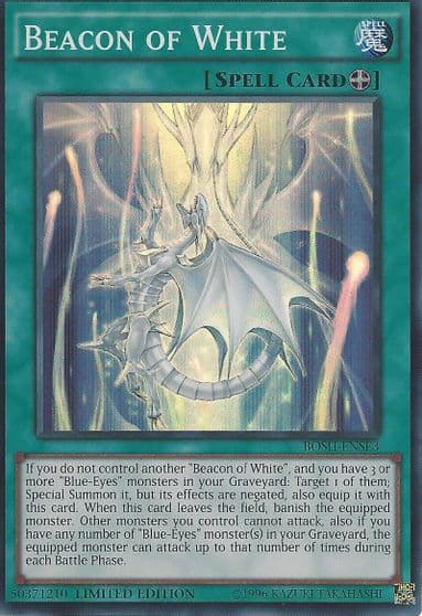 Beacon of White Breakers of Shadow Yu-Gi-Oh! card