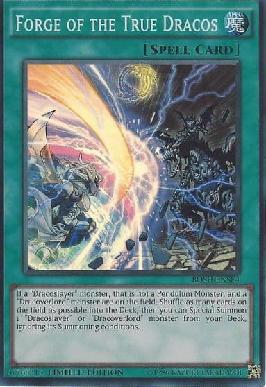 Forge of the True Dracos Breakers of Shadow Yu-Gi-Oh! card