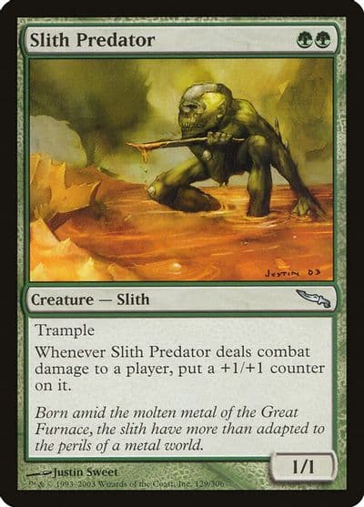 Slith Predator Mirrodin Magic card