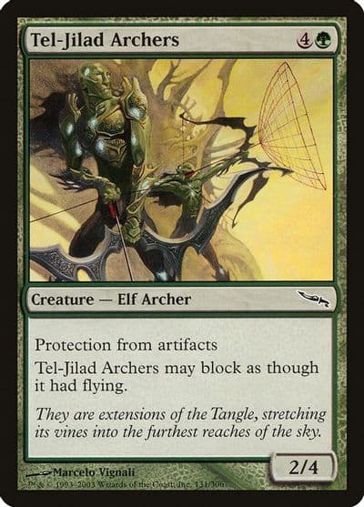 Tel Jilad Archers Mirrodin Magic card