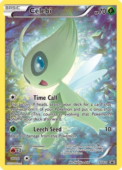 Celebi - XY111 XY Promos Pokemon card