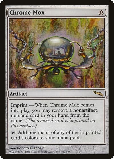 Chrome Mox Mirrodin Magic card