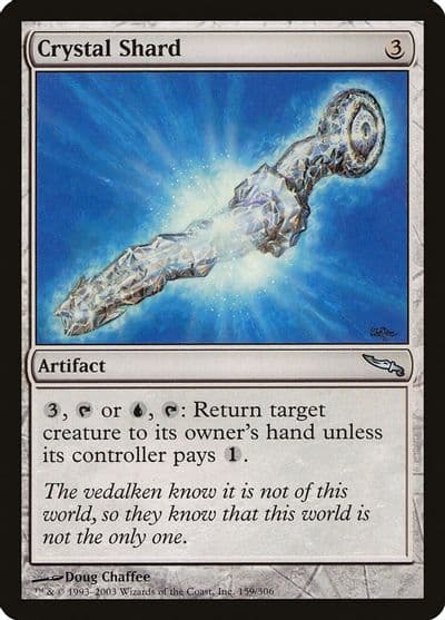 Crystal Shard Mirrodin Magic card