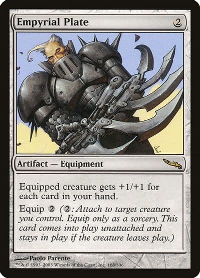 Empyrial Plate Mirrodin Magic card
