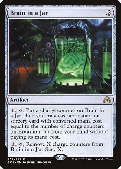 Brain in a Jar Shadows over Innistrad Magic card